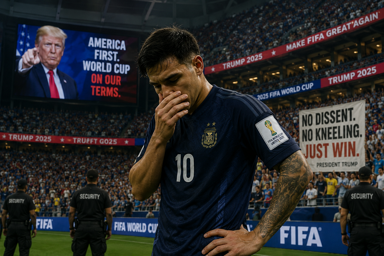EL MUNDIAL NO SE HA POLITIZADO, SE HA SINCERADO